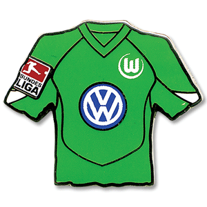 05-06 VFL Wolfsburg Home shirt Pin Badge