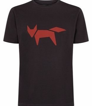 Fox Logo T-Shirt True Black