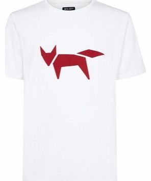 Fox Logo T-Shirt White