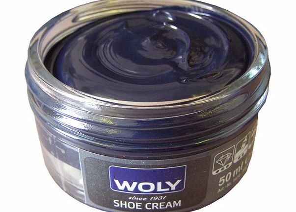 Woly Navy Blue Shoe Cream Polish
