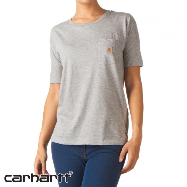Carhartt Pocket T-Shirt - Grey Heather