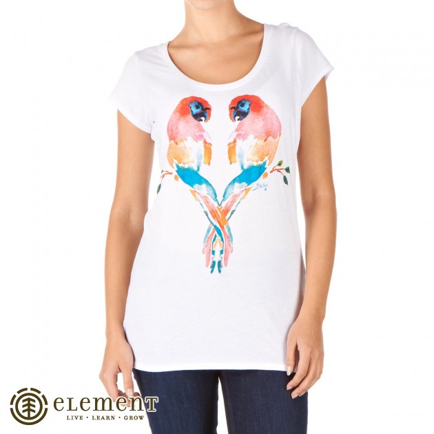 Element Love Bird T-Shirt - White