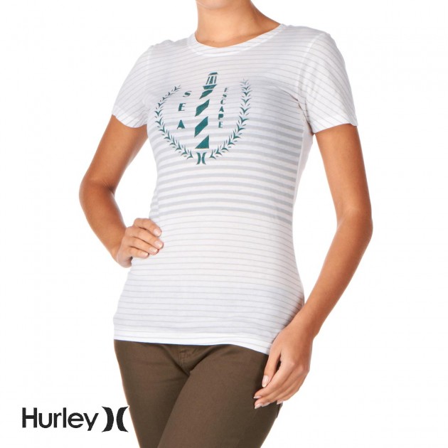 Hurley Sea Escape T-Shirt - White