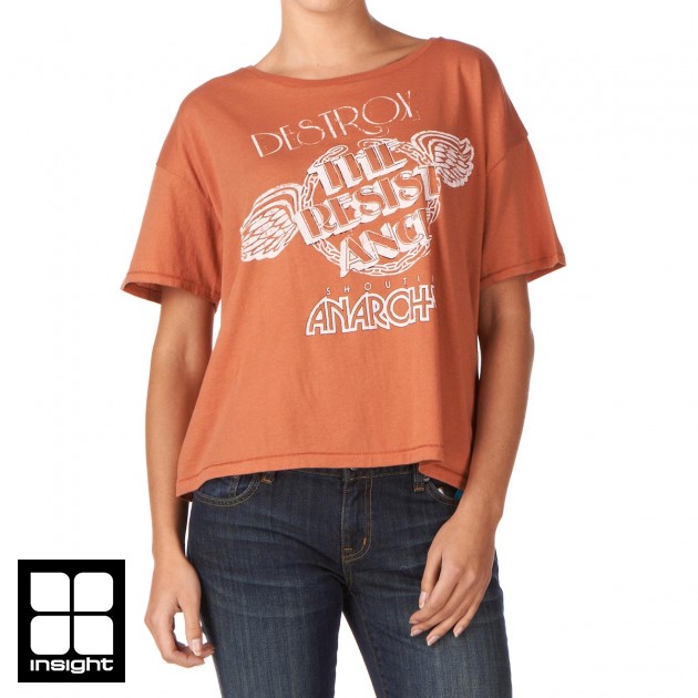 Insight Anarchy T-Shirt - Rust Orange