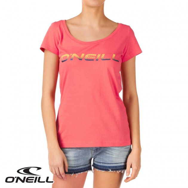 ONeill LW Saffron T-Shirt - Light Coral