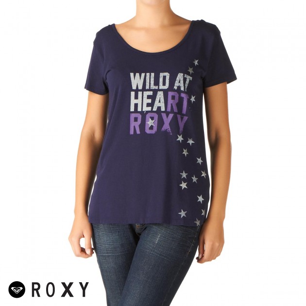 Roxy Star System T-Shirt - Ink