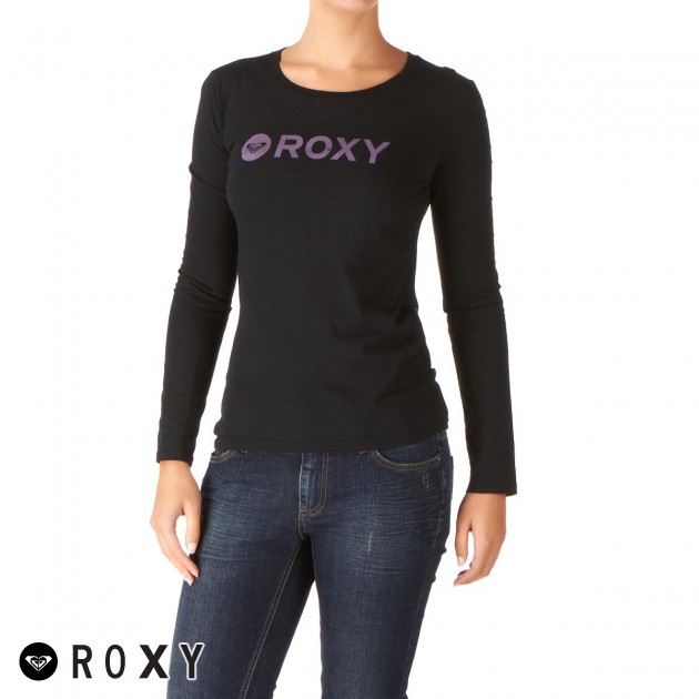 Roxy Wordmark Long Sleeve T-Shirt - True