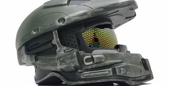 Wonder Cosplay Halo 4 Master Chief Prop Helmet no led light (First Version),Halo 4 Master Chief Cosplay Armor Helmet Replica,Wonder Cosplay