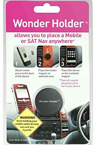 Wonder Holder for Mobile Phones, Smart Phones, Satellite Navigation and iPods