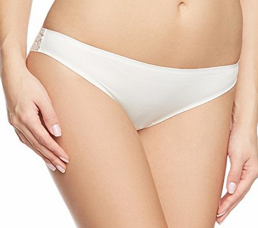 Womens Ultimate Strapless Lace Tanga Brief Knickers, Off-White (Ivory), Size 12 (Manufacturer Size: Medium)