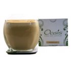 Wood Wick Oasis Pure Soy Glass Candle - Mandarin Clove