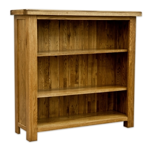 Woodbury Solid Oak Medium Bookcase