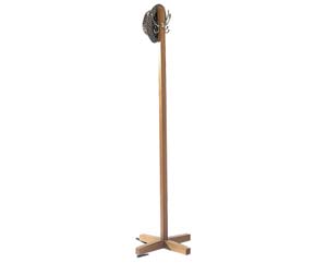 Wooden tulip coat stand