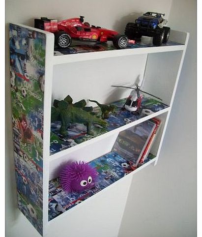 60cm Football Sports, Kids bedroom Shelf, Boys Bedroom Shelves, Kids Shelves, Shelf, Toy storage, Bookcase