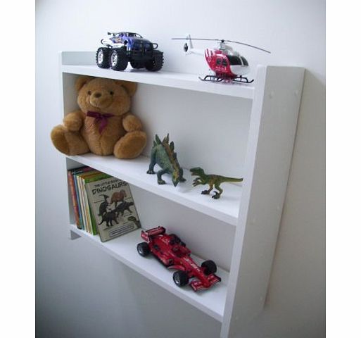 60cm White Shelving, Girls Bedroom Shelves, Boys Bedroom Shelves, Kids Shelves, Shelf, Toy storage, Bookcase