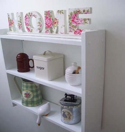 woodiquechic 60cm White Shelving Unit, Kitchen Shelves, Bedroom Shelves, Bathroom Shelves, Spice Rack, Bookcase.