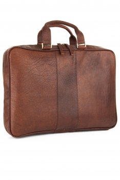 Woodland Leather Antique Leather Briefcase from Woodland Leather