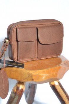 Leather Travel Pouch