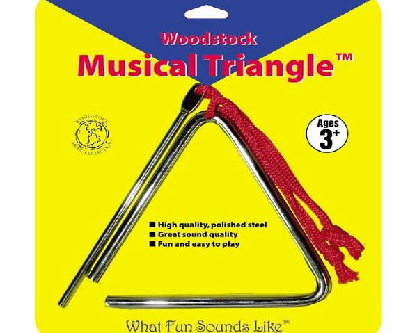 Woodstock Percussion Musical Triangle