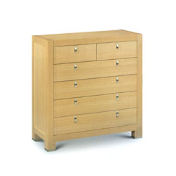 Woodways Ancona - Light Oak Chest of Drawers