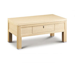 Ancona - Light Oak Coffee Table with Drawer