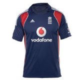 Woodworm Adidas England One Day International Shirt Blue/Red Small