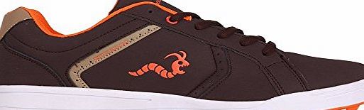 Woodworm Surge V2 Golf Shoe- Brown/Orange Size 10