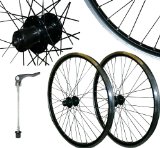 26` RHINO Mountain Bike Deore 475 Disc Hub QR Wheel Set