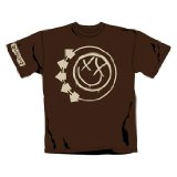 Blink 182 - Smiley Brown Mens Tshirt