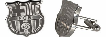 World Centre Sales Barcelona Crest Cufflinks - Stainless Steel