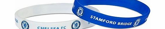 World Centre Sales Chelsea Rubber Wristband - Two Pack CHKB02WB