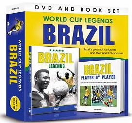 World Cup Legends Brazil DVD and Book Set