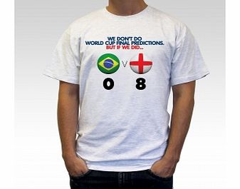 Prediction England Ash Grey T-Shirt