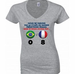 Prediction France Grey Womens T-Shirt