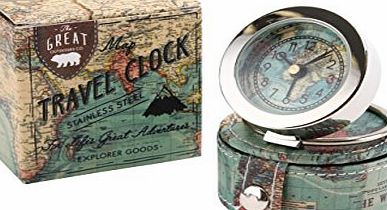 World Explorer Travel Alarm Clock