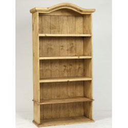 World Furniture Mexican Rustic - Open Bookcase