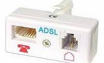 Micro Filter for BT Broadband ADSL Router/Modem