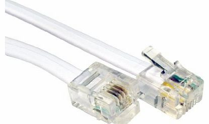 World of Data RJ11 Male BT Broadband ADSL Modem Router Cable Lead 5m