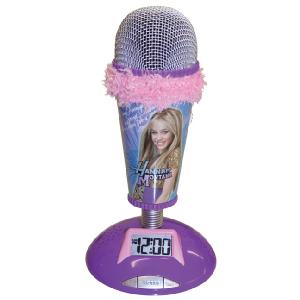 Hannah Montana Microphone Alarm Clock