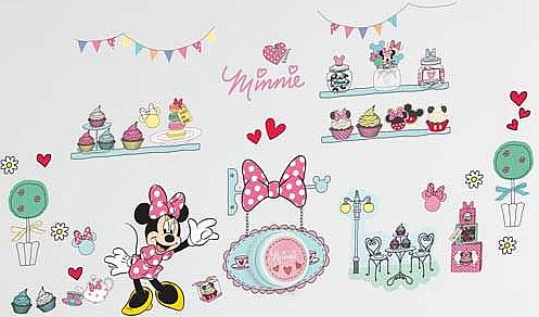 Minnie Mouse Ring a Ding Vinyl Door Bell