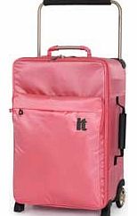 IT Luggage Worlds Lightest Coral Trolley