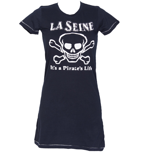 Ladies Chrissie Hynde La Seine T-Shirt Dress
