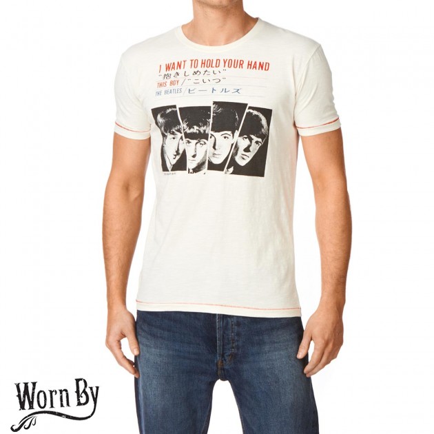 Mens Worn By I Want To Hold You Hand T-Shirt -