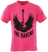 Pink `The Raven` T-Shirt