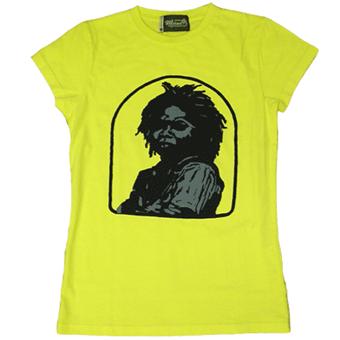 Worn By Womens Dread Tee - Keith Richards with Reggae artist Pete Tosh in Jamaica. The Stones attend