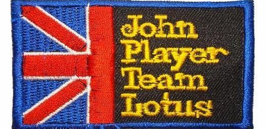 John Player Team Lotus Formula 1 Ayrton Senna t-Shirts Embroidered Iron or Sew on Patch by Wonder Fullmoon