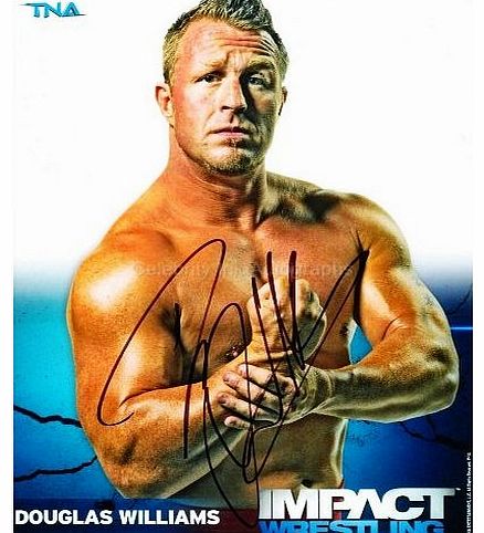 Wrestling Autographs DOUG WILLIAMS aka Doug Durdle - TNA Wrestler GENUINE AUTOGRAPH