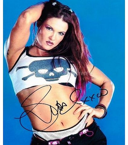 LITA aka Amy Dumas - WWE / ECW Wrestler GENUINE AUTOGRAPH