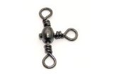 WSB Tackle Three Way Bronzed Swivels, Pack 100 - Size 1