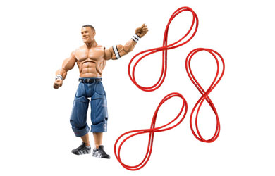 WWE Deluxe Build Nand#39; Brawl - John Cena